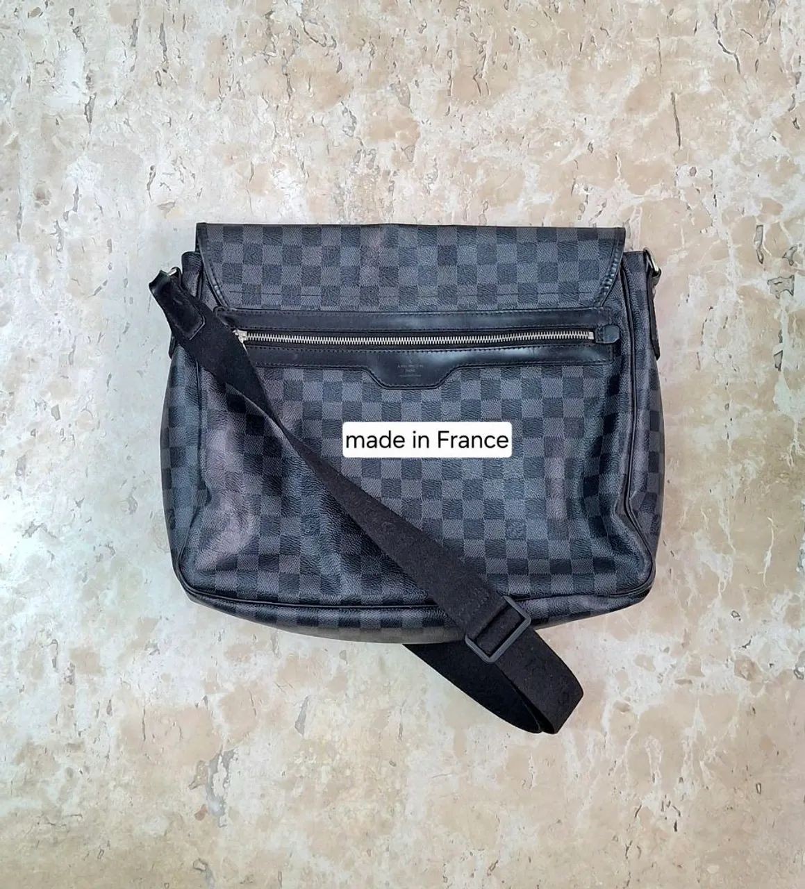 Bolsa Louis Vuitton Daniel Damier Graphite - Original  - Foto 2