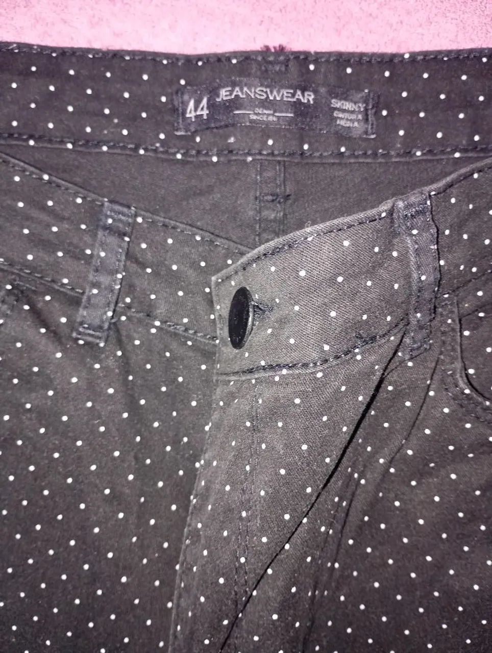 Calça Preta Tamanho 44 - Foto 2