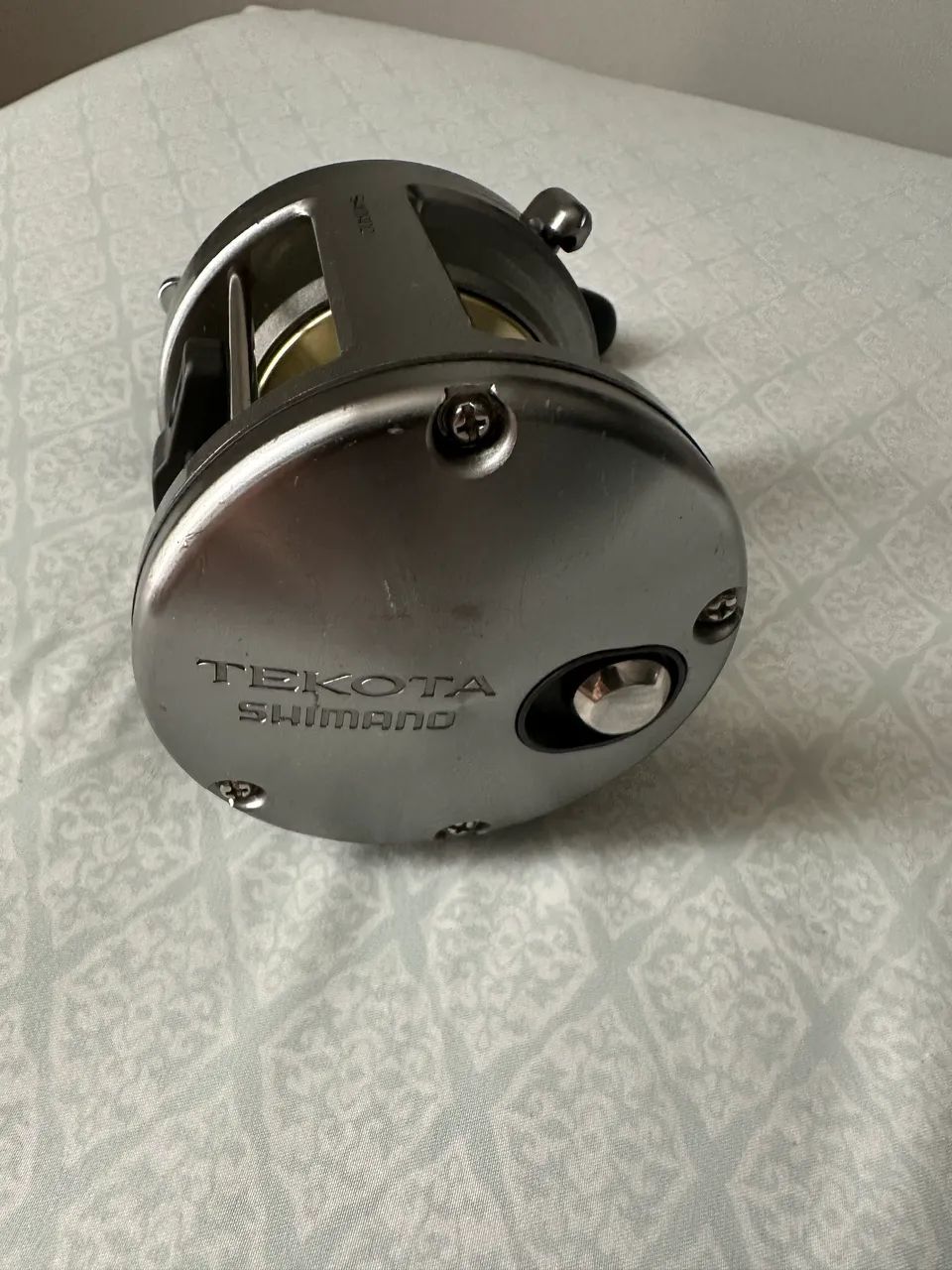 Carretilha de pesca Shimano Tekota 700 - Foto 3