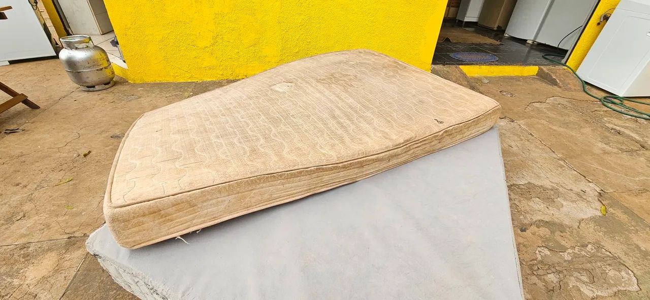 cama box casal padrão base e colchão espuma ENTREGA GRÁTIS  - Foto 5