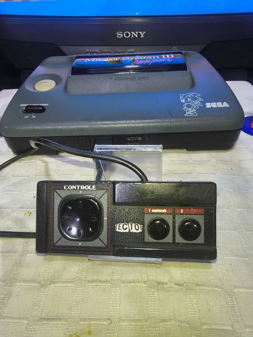 Master system 3 compact completo Funcionando Perfeitamente Testado  - Foto 3