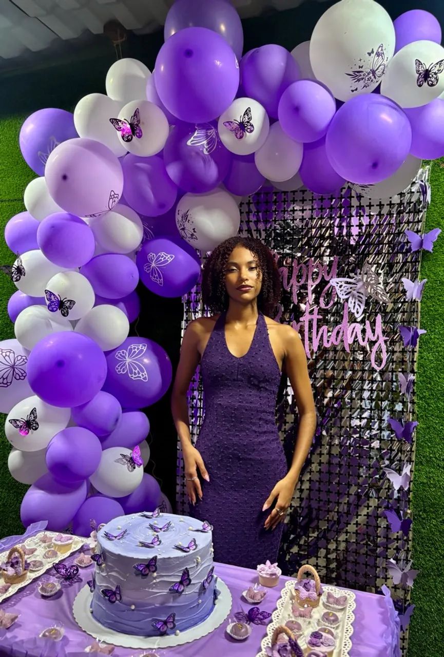 Vestido roxo  - Foto 3