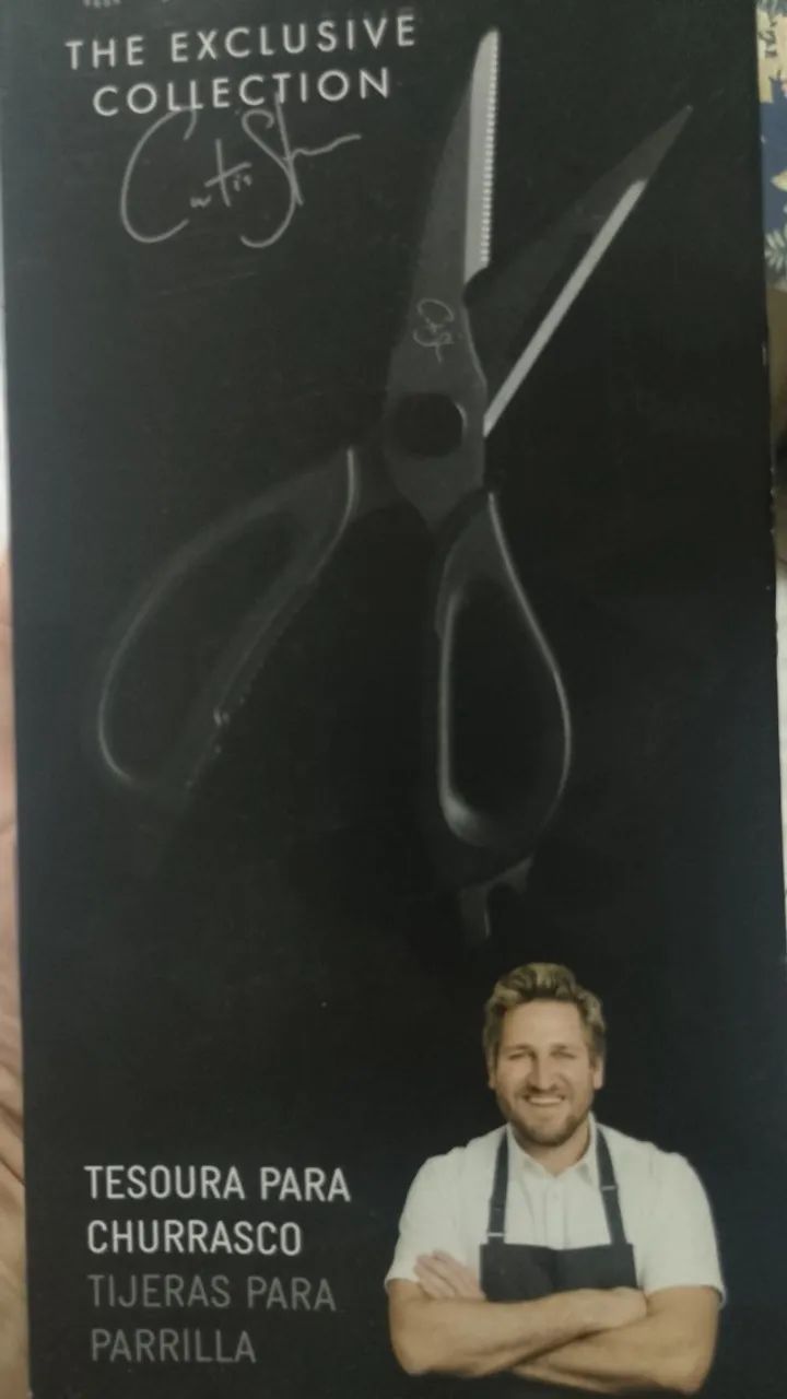 Tesoura de churrasco 8 em 1