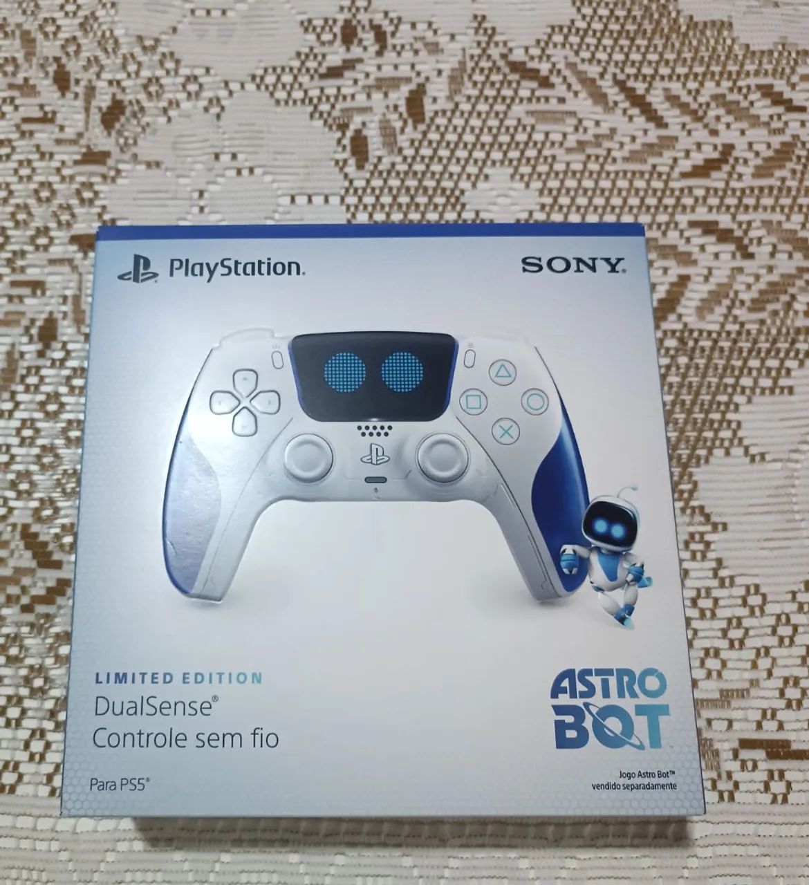 Dualsense astro bot edição limitada