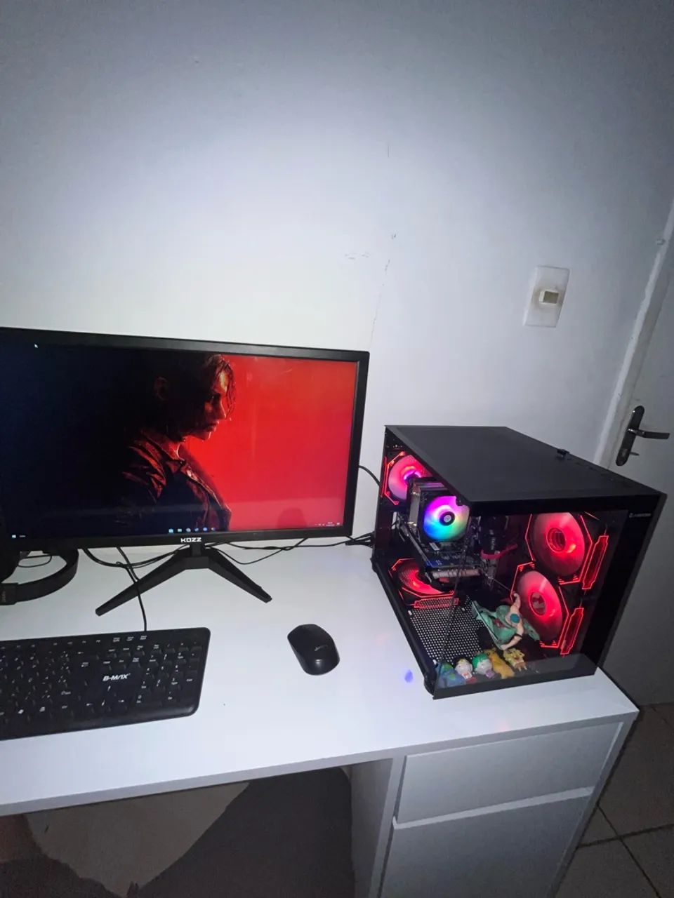Monitor Gamer 27 Polegadas Va Led Full Hd Hdmi Vga 5ms 75hz - Foto 3