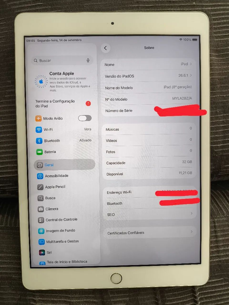 iPad 8 32gb (Parcelo Sem Juros) - Foto 3