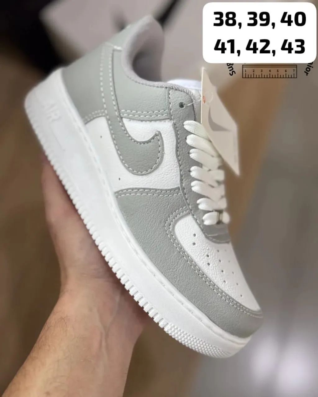 Nike Air force branco cinza