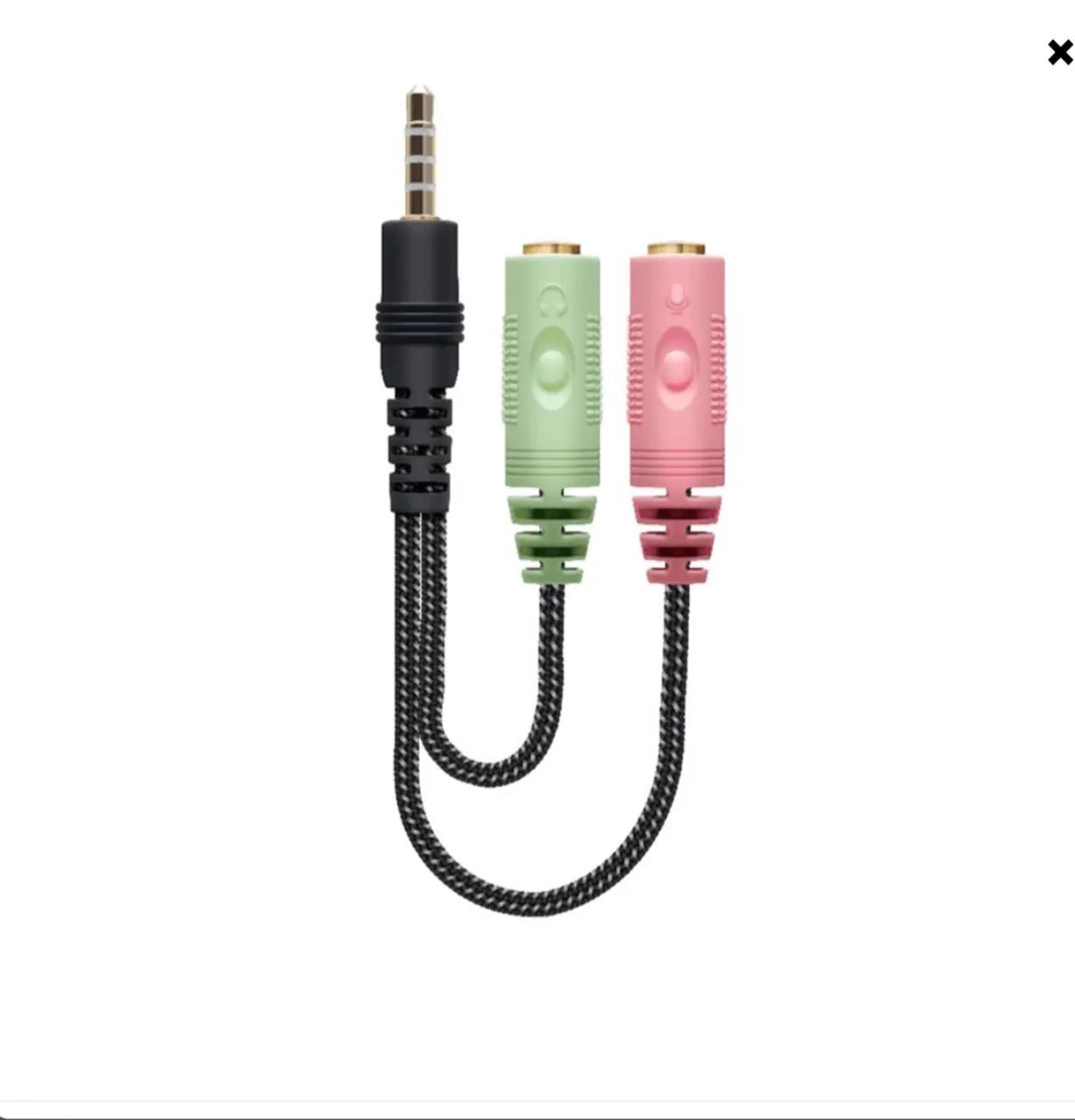 Adaptador De Audio P3 ELG Para Headset PS/Xbox - Foto 2