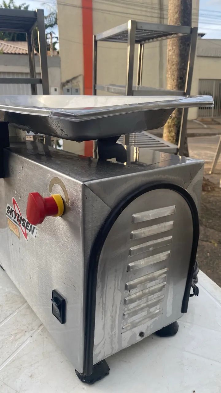 MOEDOR DE CARNE SKYMSEN BOCA 22 INOX  - Foto 5