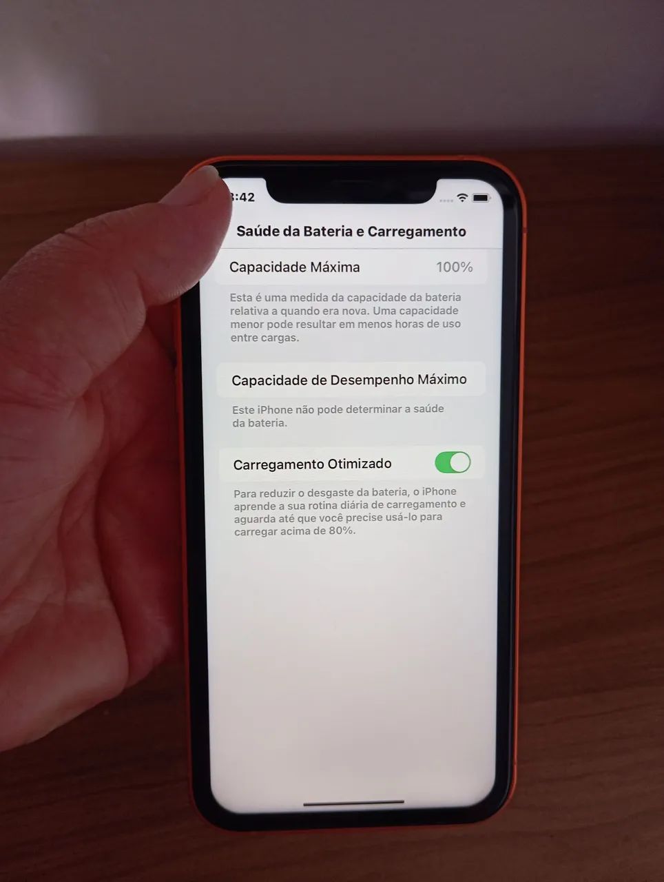 iPhone XR customizado - Visual iPhone 17 Pro | Bateria 100% - Foto 5