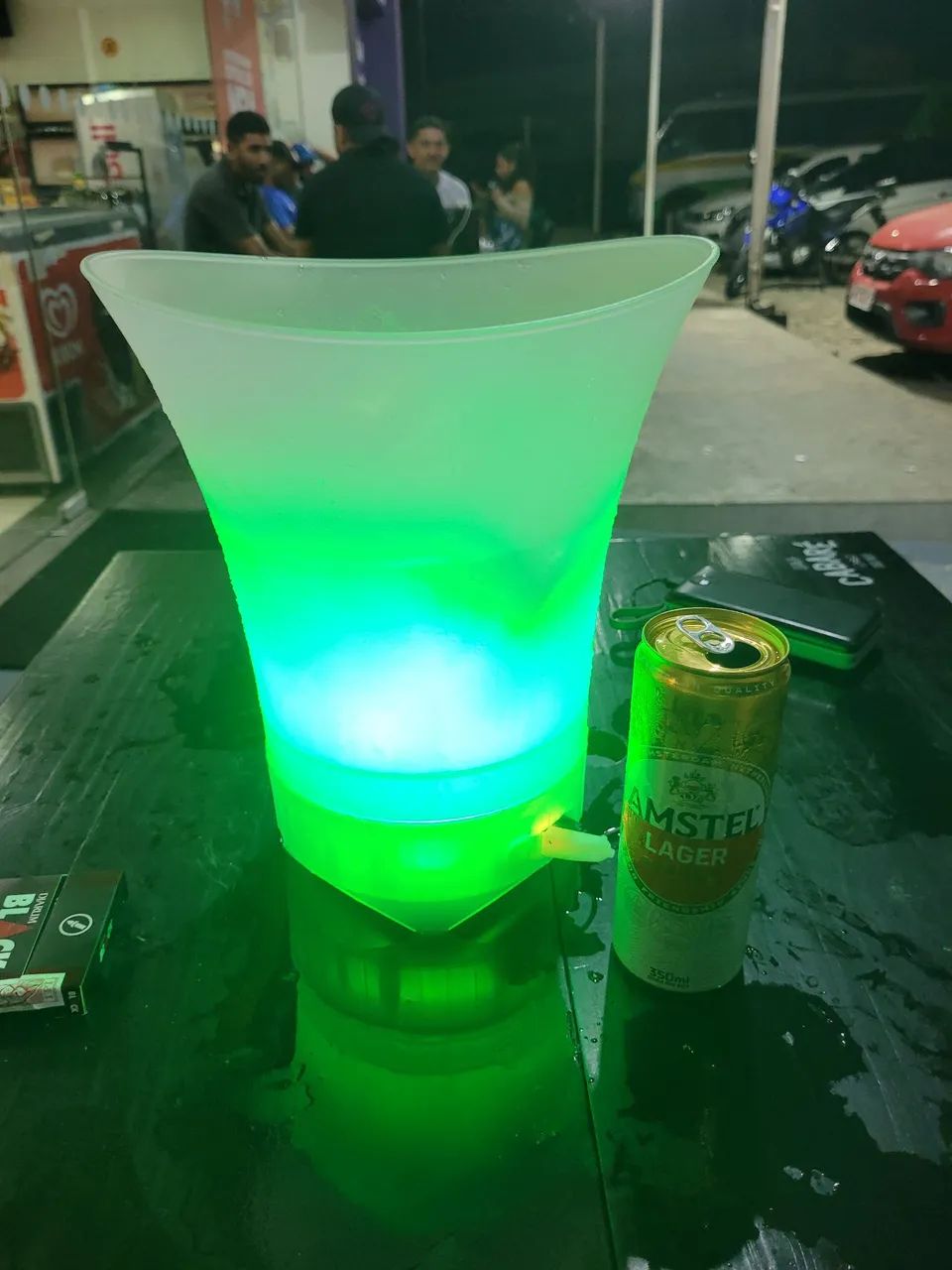 Balde de cerveja com som e led - Foto 3