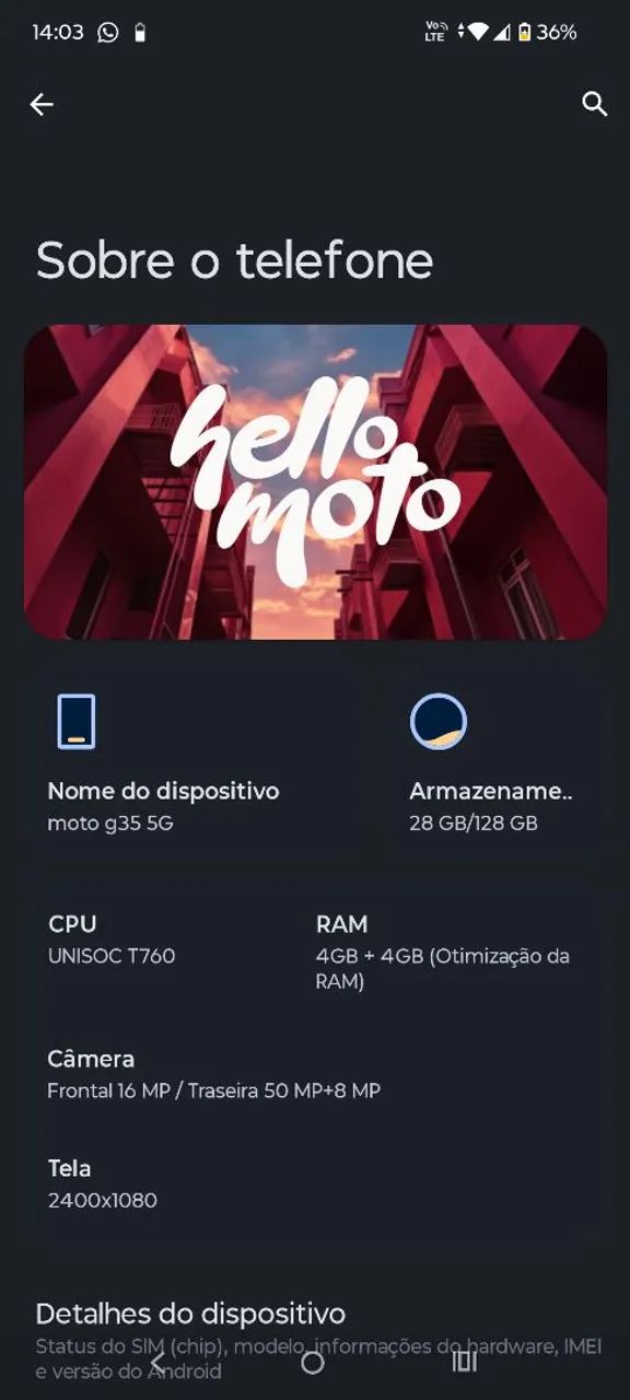Vendo  moto g35  - Foto 4
