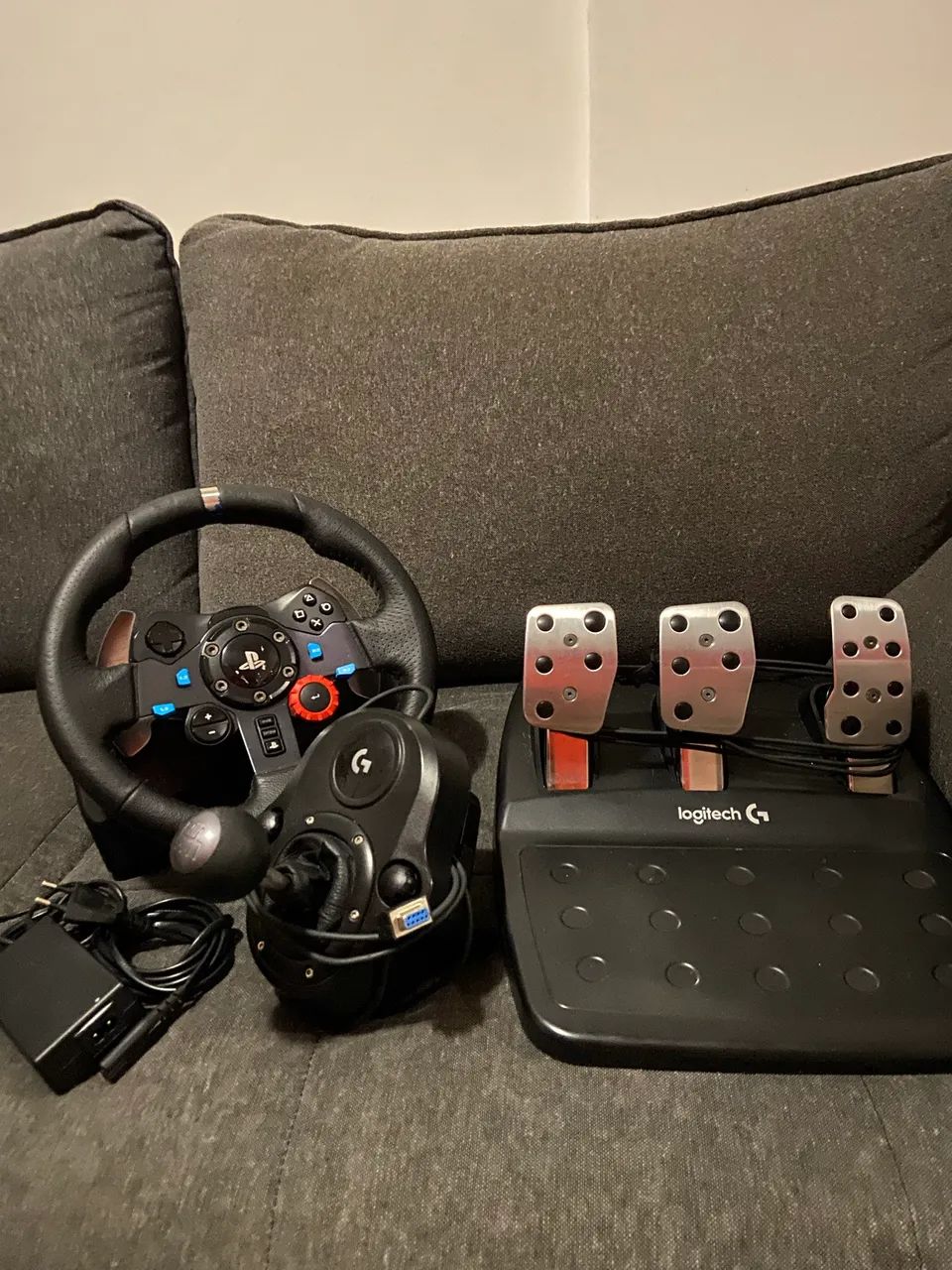 Kit volante G29 com cookpit e câmbio 