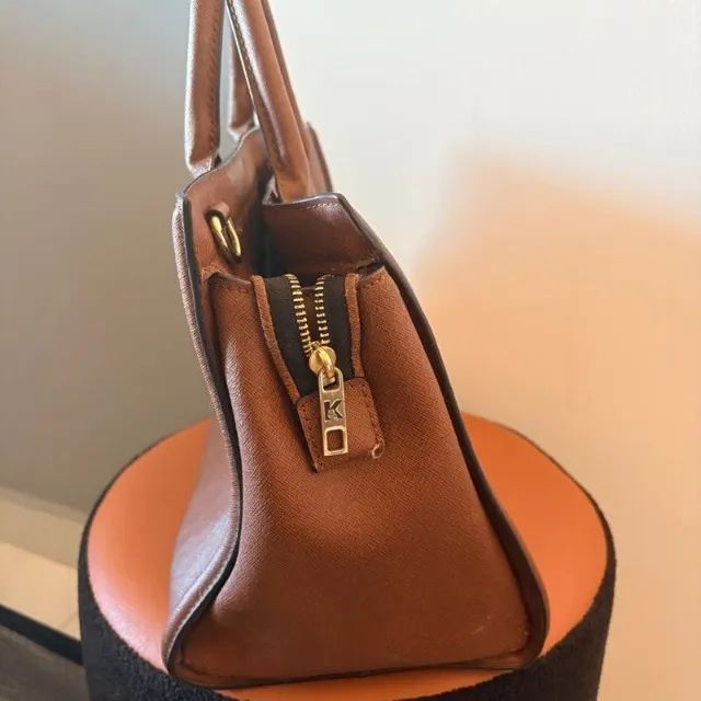 bolsa marrom karl lagerfeld - Foto 3