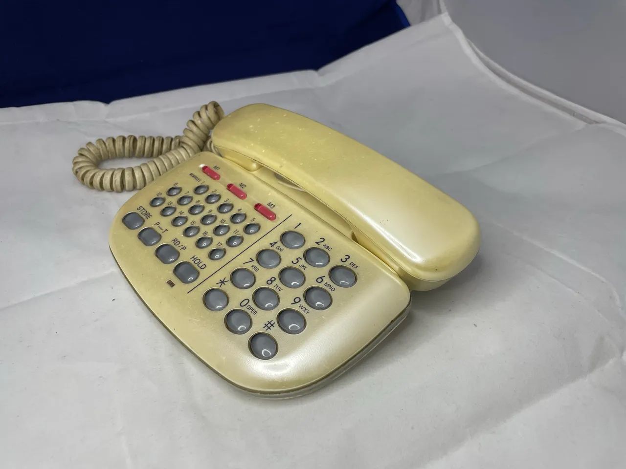 Telefone Fixo Perolado Vintage  - Foto 3