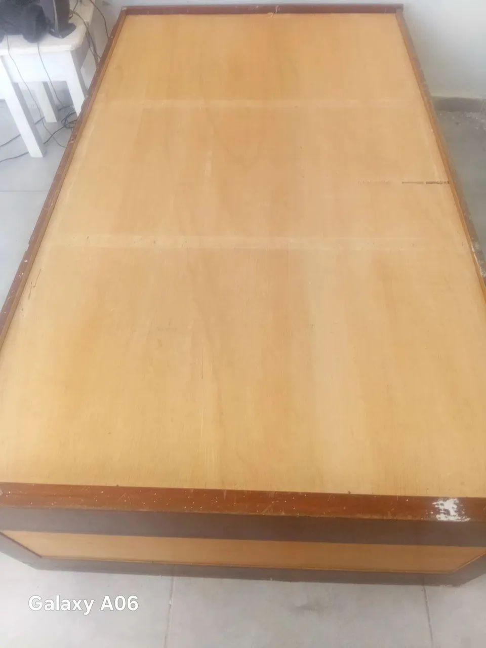 Cama Madeira Gavetas Solteiro