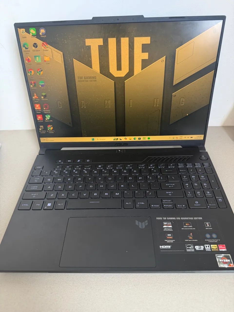 Asus Tuf Gaming A16 Advantage Edition