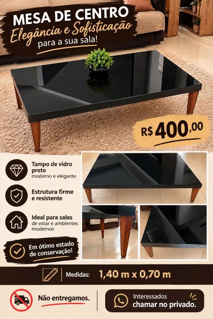 Vendo mesa de centro