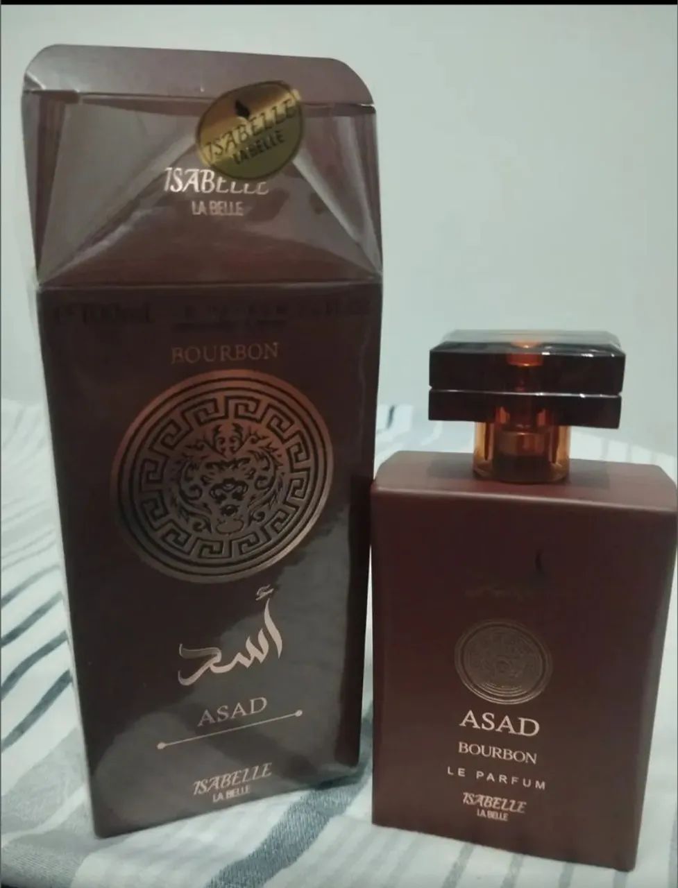 Perfume Árabe Asad Bourbon Original Masculino 100ml Isabelle - Foto 3