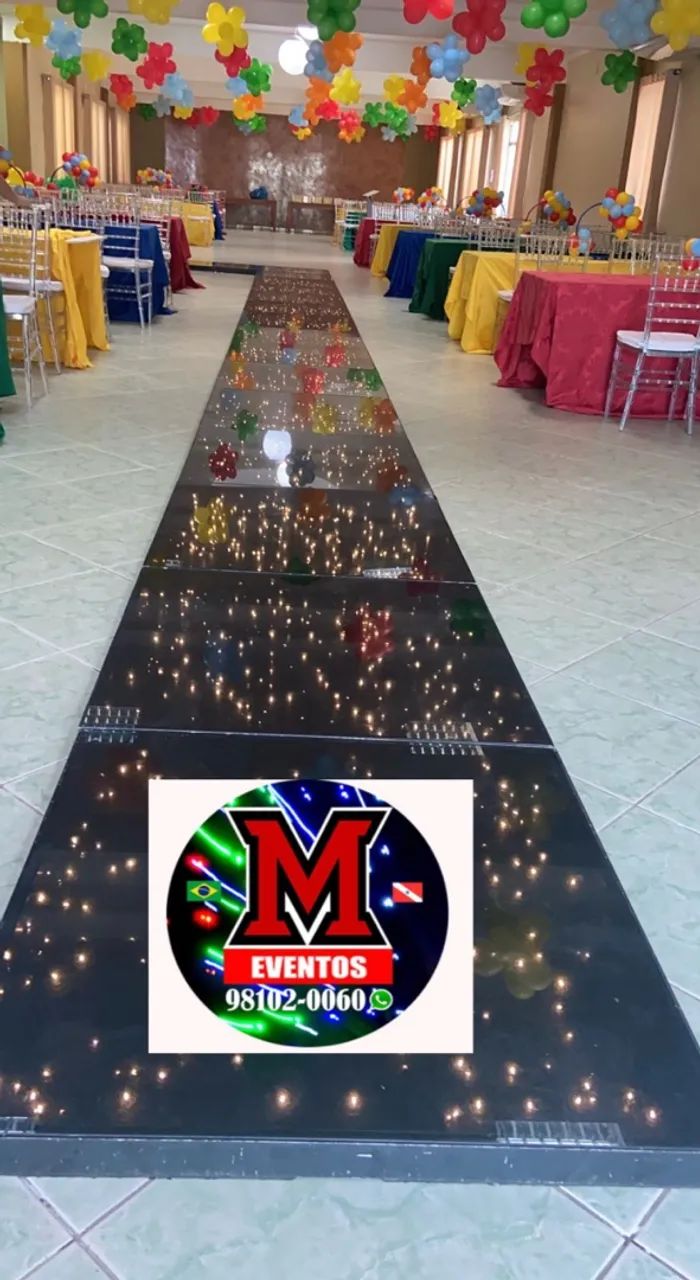 TELAO, PISTA E PASSARELA DE LED - Foto 5