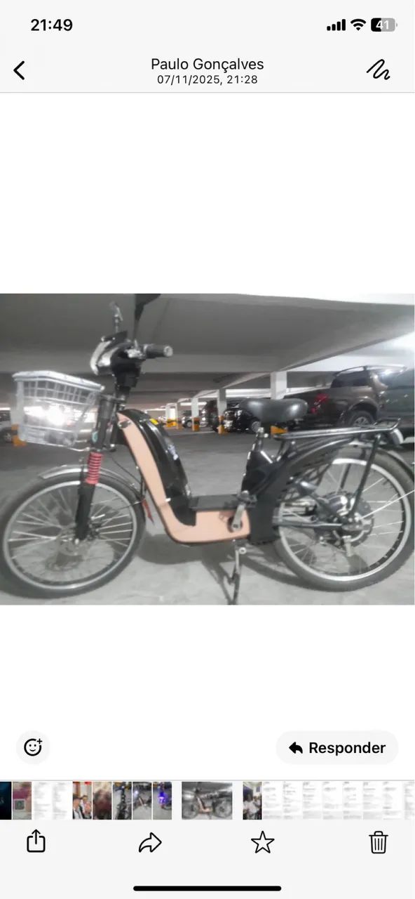 Vende se bicicleta elétrica 