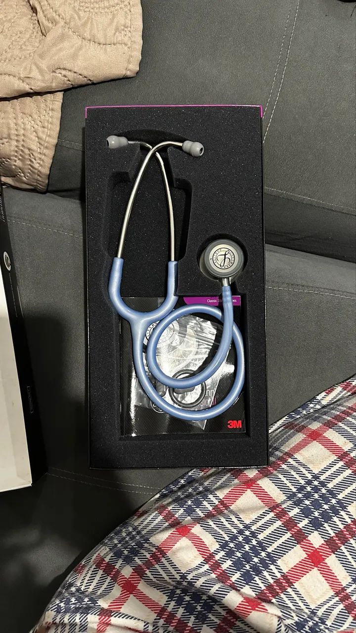 Estetoscópio Littmann Classic III azul