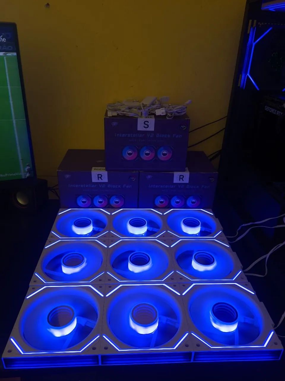 Uni Fans ARGB Jungle Leopard Interstellar V2 Brancas - Foto 3