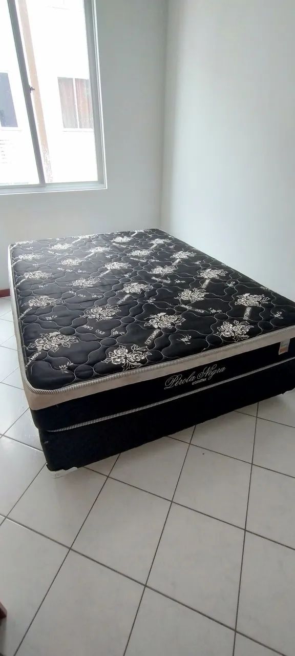 Colchão casal com molas ensacadas + box casal  - Foto 5