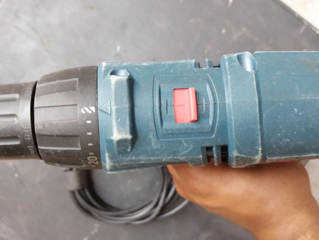 Parafusadeira Gsr 7-14 E 400w Bosch Cor Azul - Foto 3