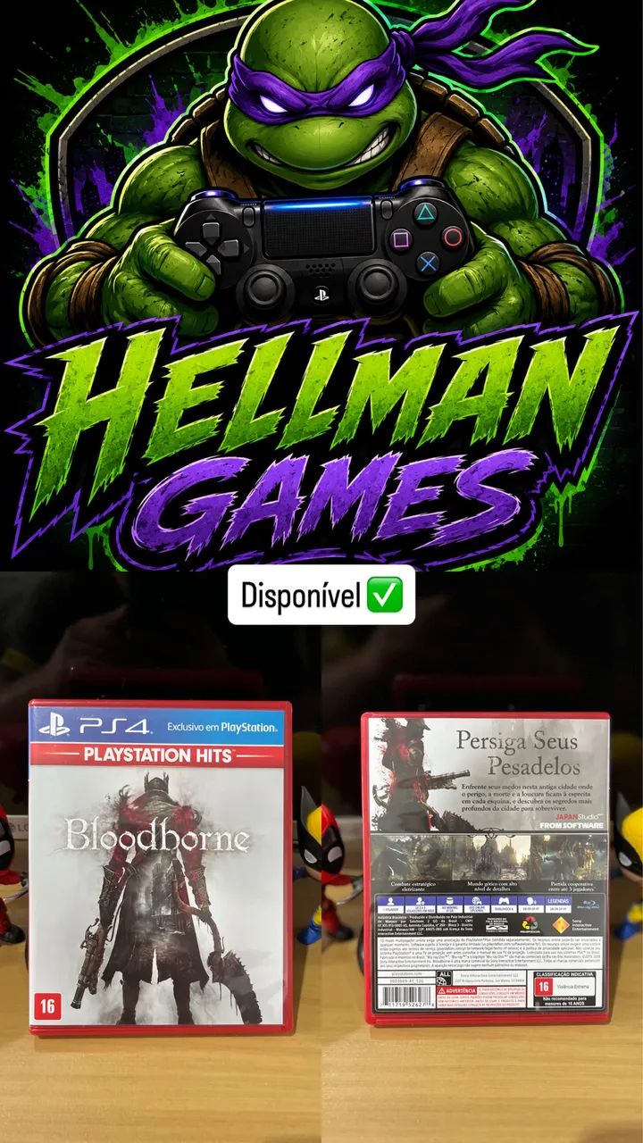 Bloodborn, Red Dead 2 e astrobot 
