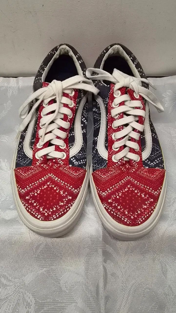 tênis vans old skool estampado 38