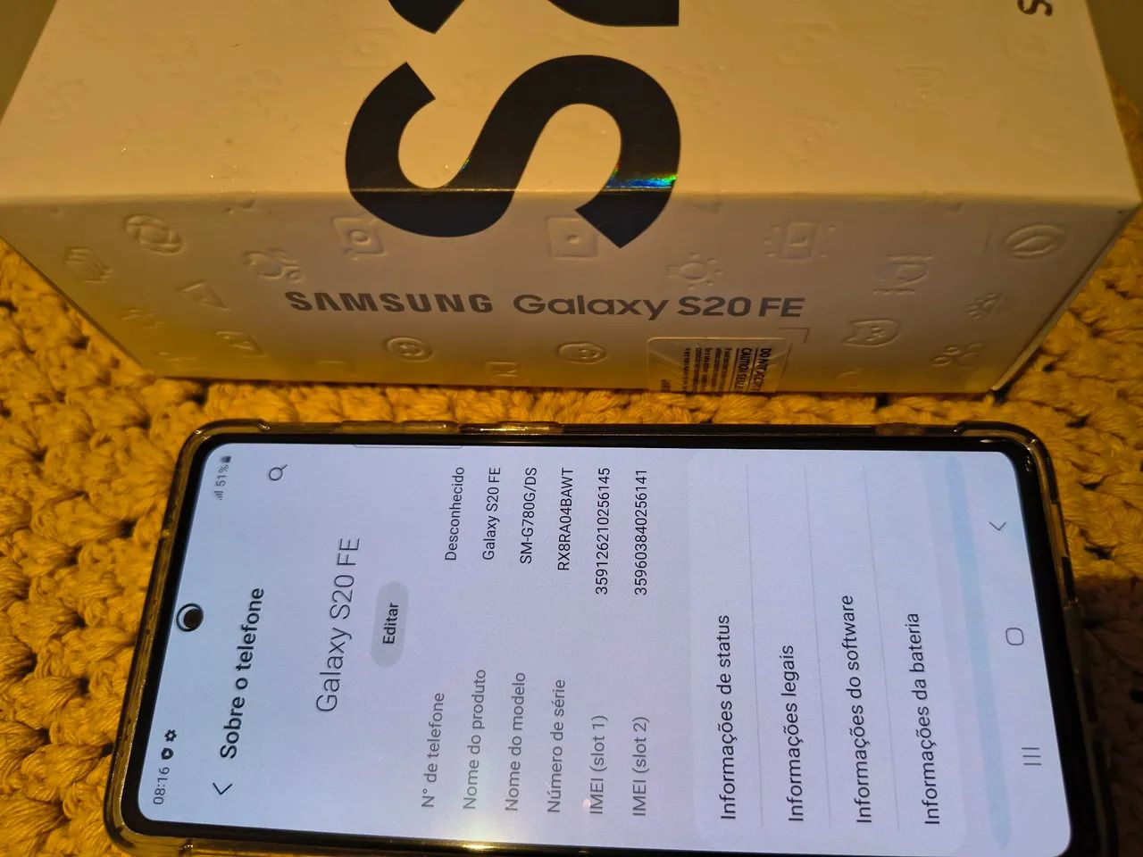 Samsung Galaxy S20 FE 8GB