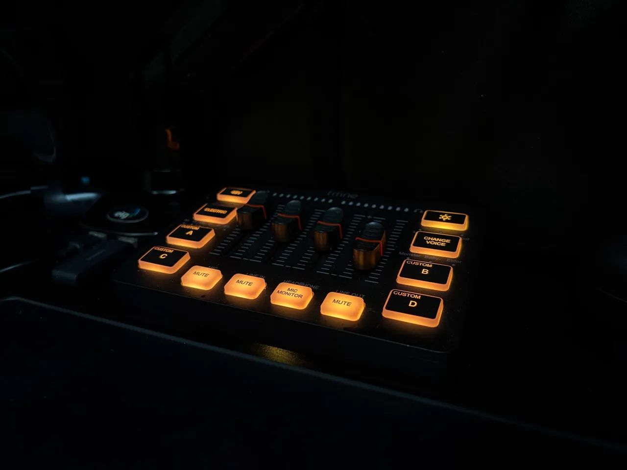 Mixer de áudio - fifine SC3 - Foto 3