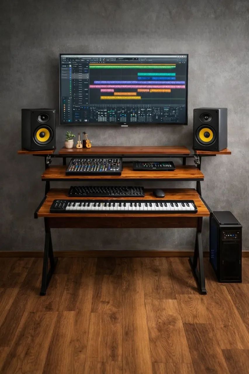 Mesa produtor musical
