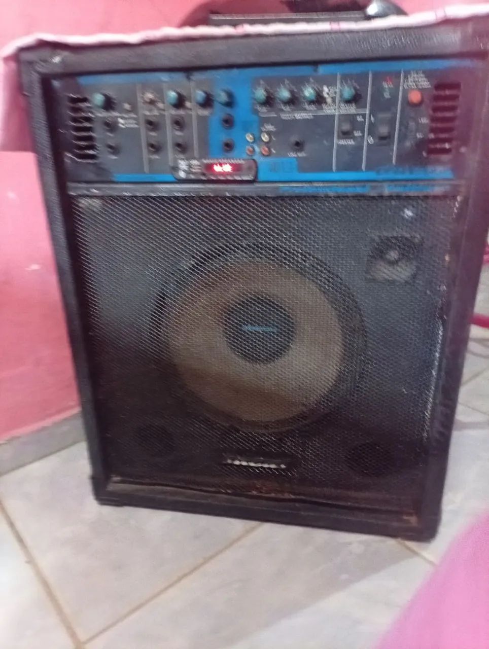Fischer Amps SYMPHONIE 青 Caixa anprificado todo original - Equipamentos e Acessórios de Som
