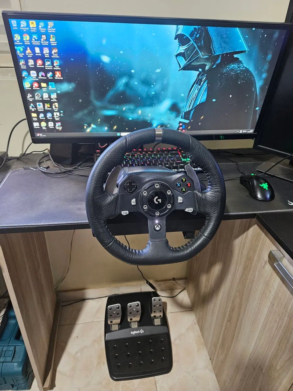 Volante logitech G920, PC e Xbox - Foto 2