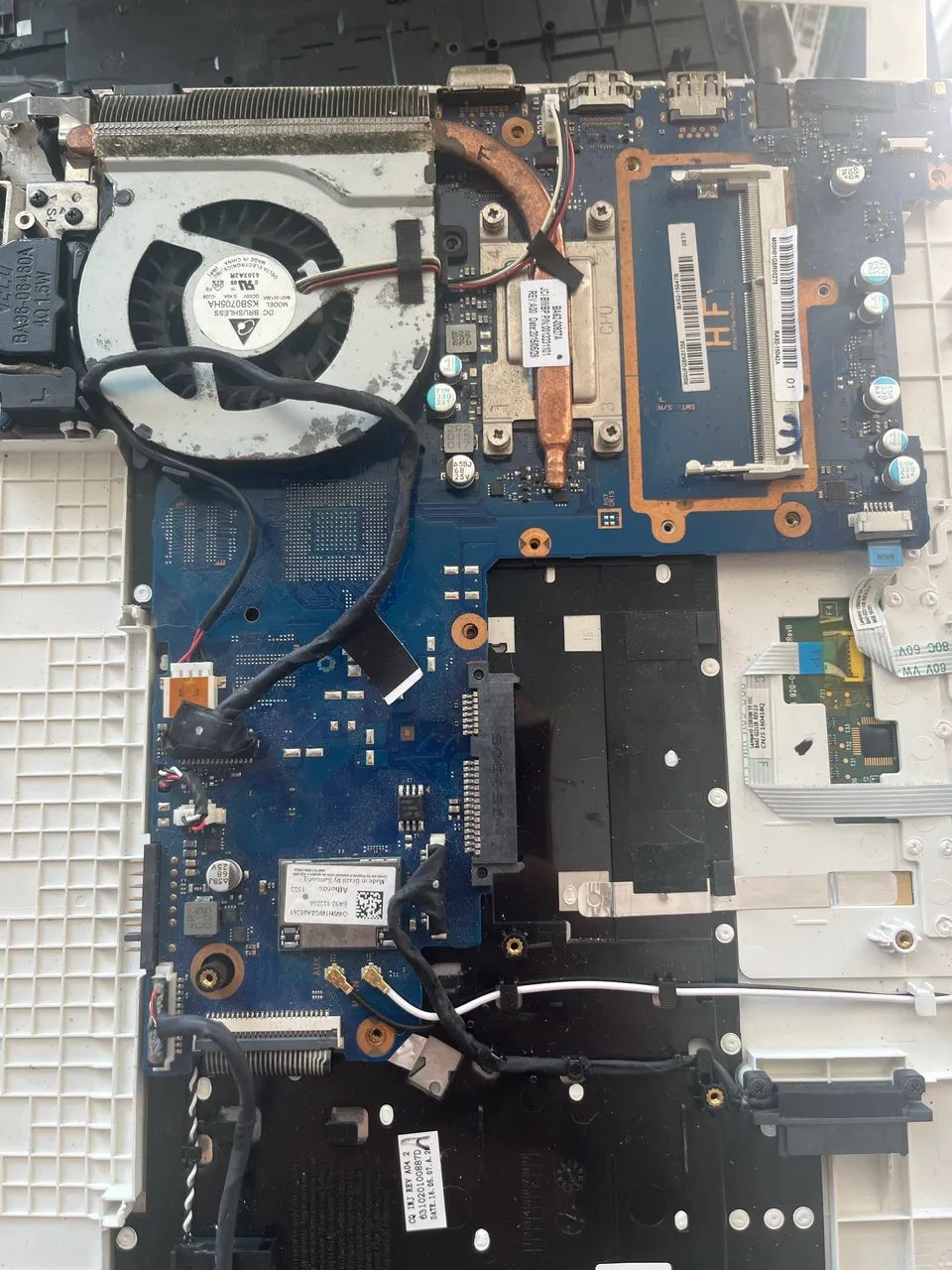 Placa notebook samsung np 270e5j funcionando!!