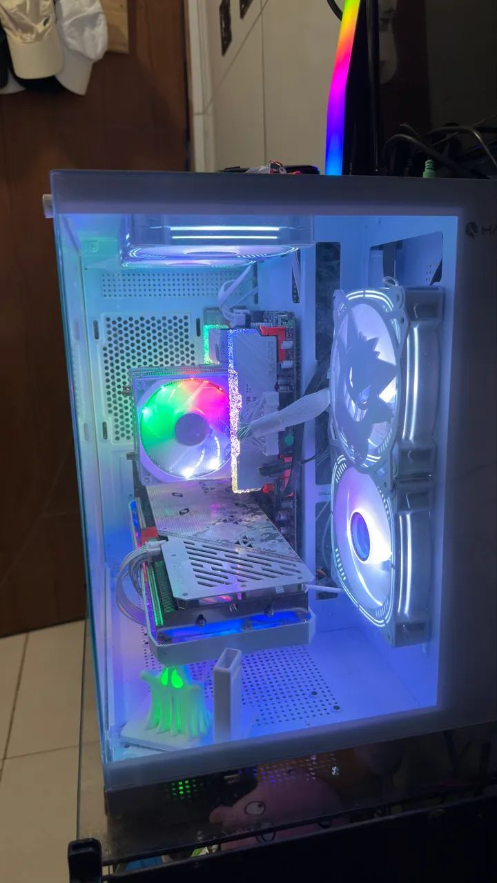PC GAMER WHITE RX 7600 STEEL LEGEND 8GB - Foto 2