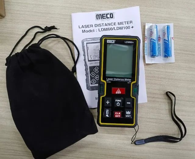 Trena Digital de Alta Precisão Medidor de 40 Metros NOVO