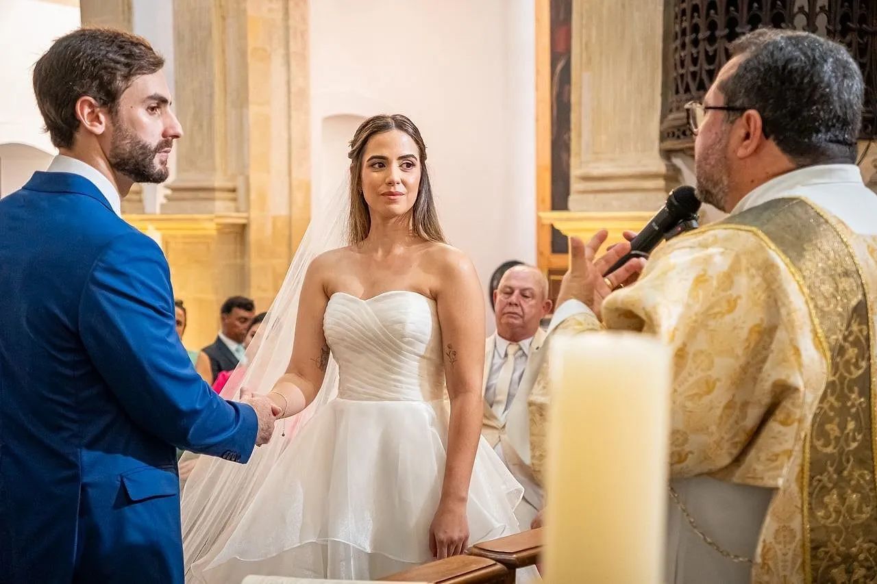 Vestido de noiva manequim 36