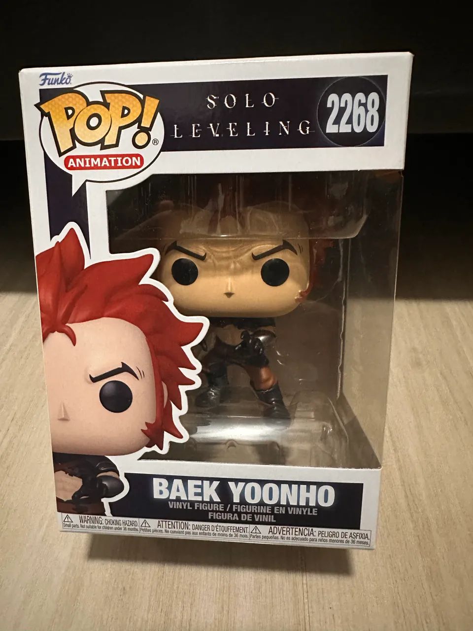 Funko Pop Baek Yoonho 2268 - Solo Leveling