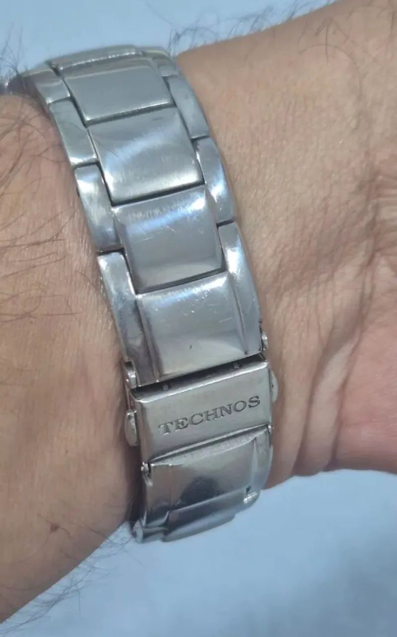 Relógio TECHNOS CRONÓGRAFO  -  ÓTIMO ESTADO - Foto 4