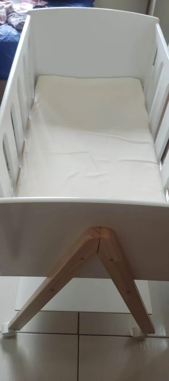 Mini berço Matic com colchão  - Foto 3