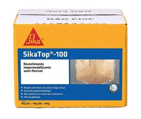SIKATOP 100 18KG - (OFERTA VALIDA ATE 29/07/26)