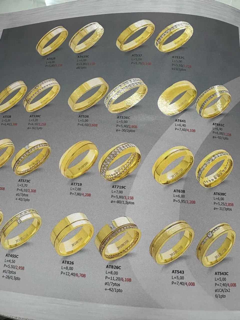 Aliança em ouro 18 - Foto 2