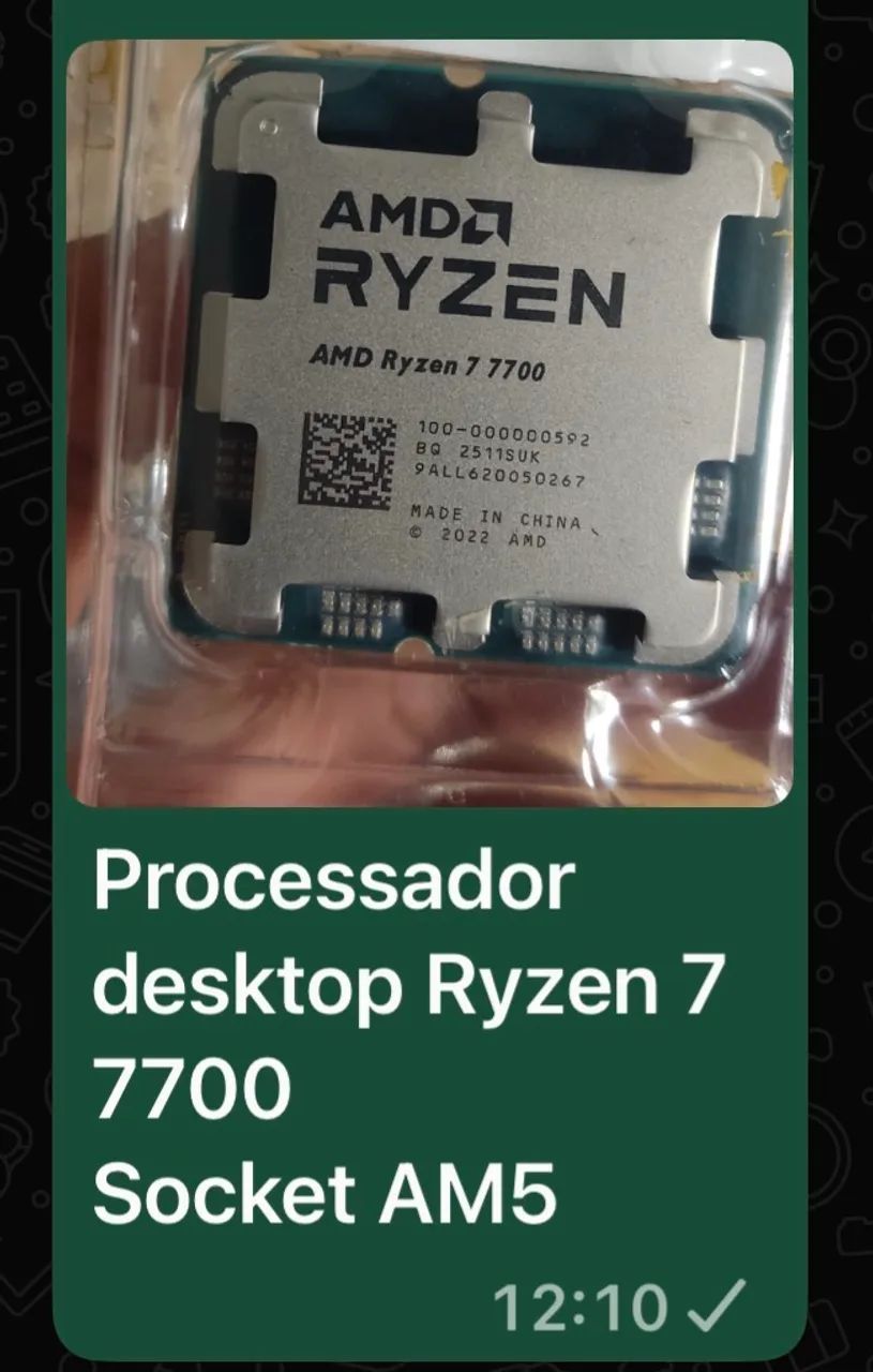 Vendo processador para computador 