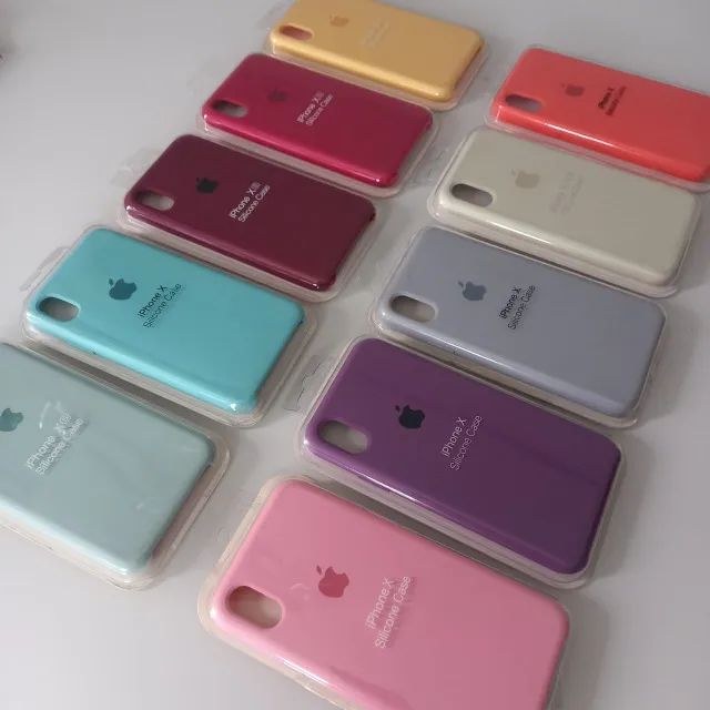Capinha iPhone XS Diversas Cores Silicone Premium | NOVA - Foto 3