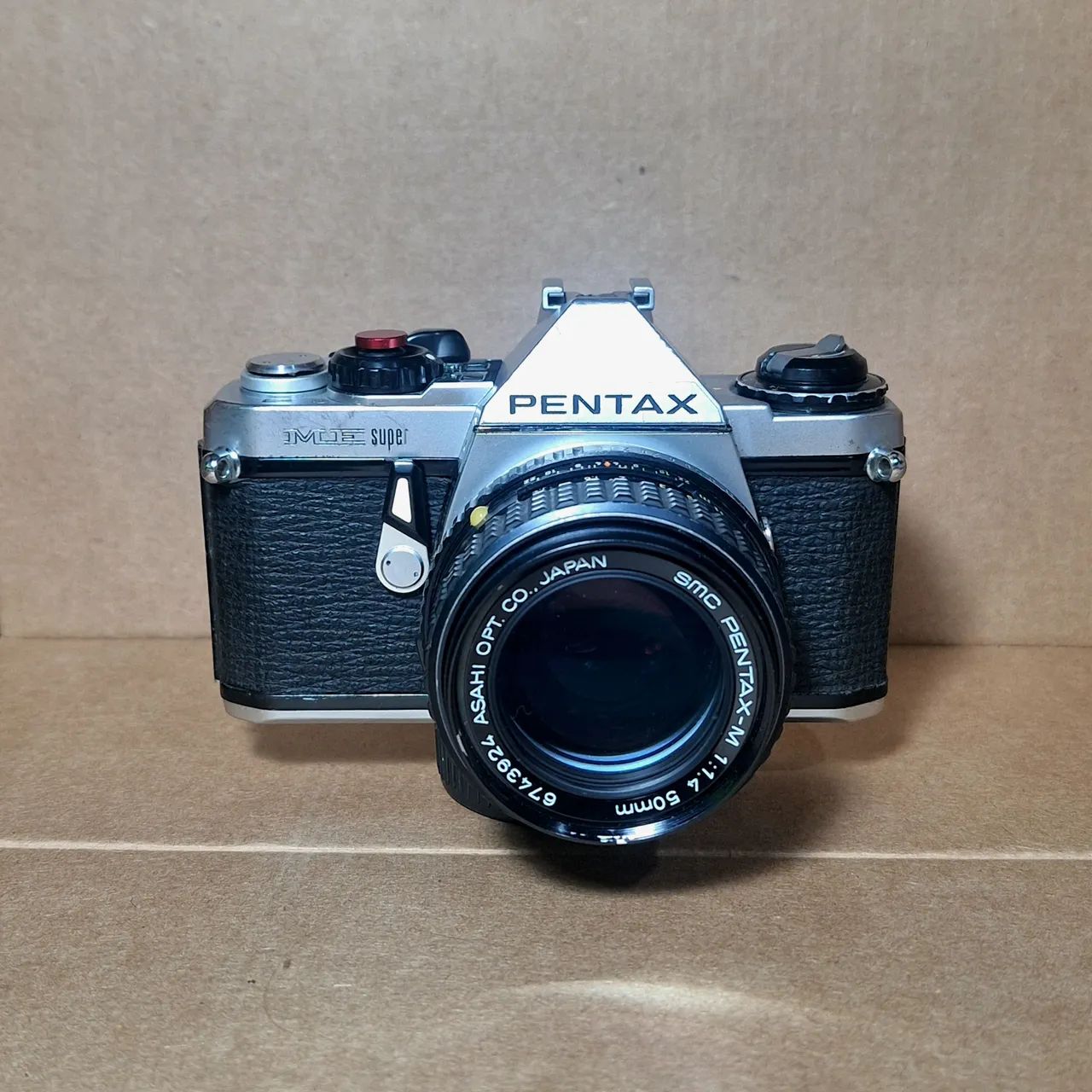 フィルムカメラ PENTAX ME super / smc PENTAX-M 50mm F1.4 Câmera Pentax ME Super + lente SMC Pentax-M 50mm f1.4 - Câmeras e