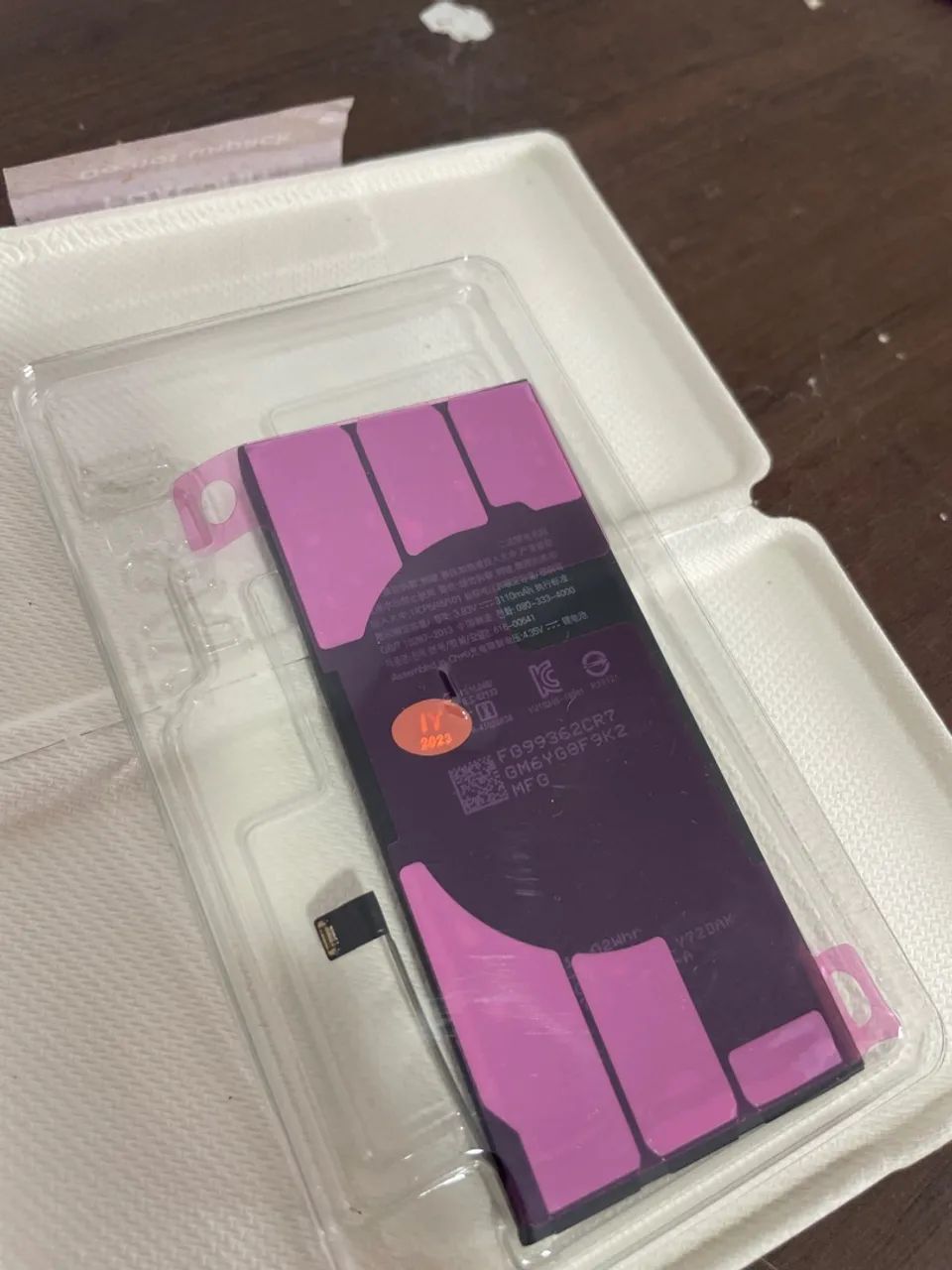 Bateria iPhone 12 original FOXCONN - Foto 2