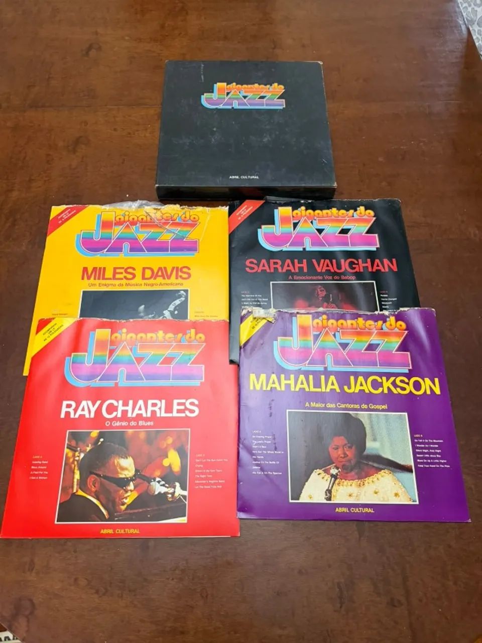 Discos de Vinil Gigantes do Jazz